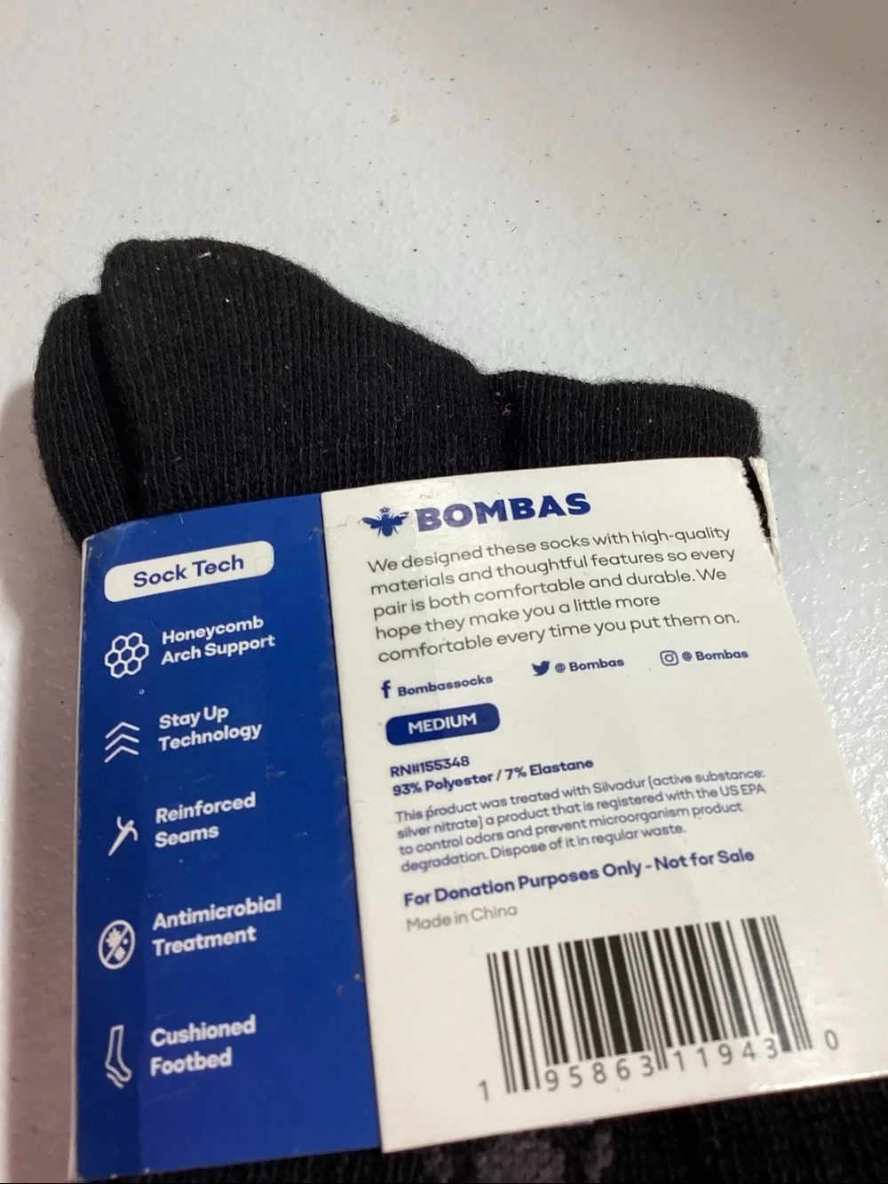 Bombas classic crew